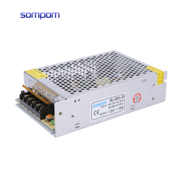 SOMPOM 220V 10amp 3volt power supply SMPS 30w dc power supply